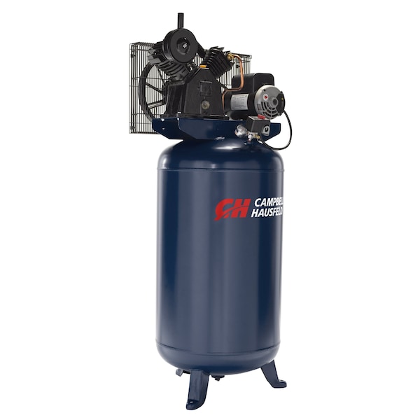 Campbell Hausfeld BLUE (J) 80 Gal Vert; 5 HP; TWO-STAGE v-twin